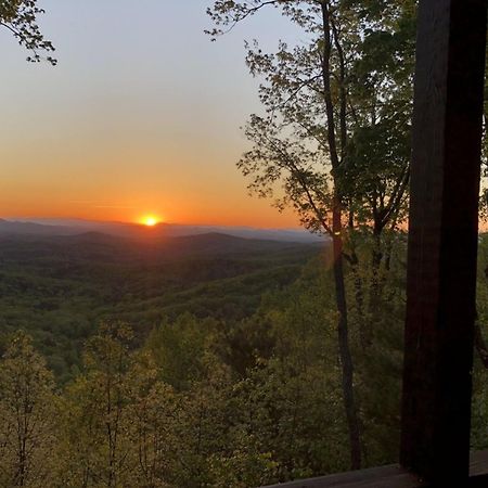 Appalachian Sunrise Amazing Views Close To Blue Ridge Hike From The Cabin Exterior foto