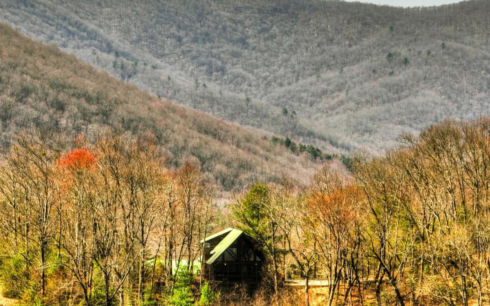 Appalachian Sunrise Amazing Views Close To Blue Ridge Hike From The Cabin Exterior foto