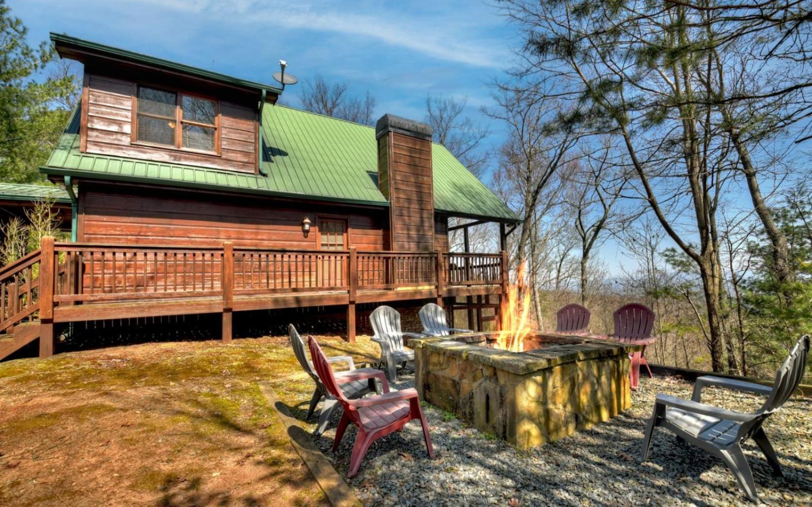 Appalachian Sunrise Amazing Views Close To Blue Ridge Hike From The Cabin Exterior foto